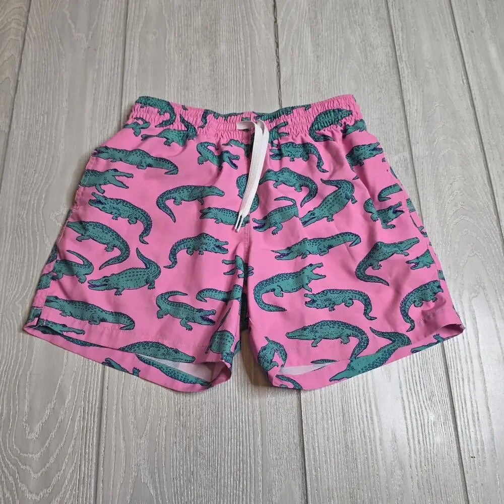 Chubbies The Glades Pink Alligator Print 5.5